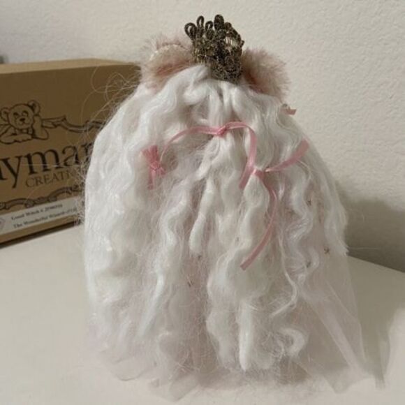 Jaymar Creations Good Witch The Wonderful Wizard of Oz Mohair Bear #JF00316 #715 - Picture 6 of 12